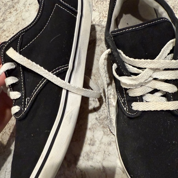 Vans Black and White Women's Shoes - Picture 4 of 7